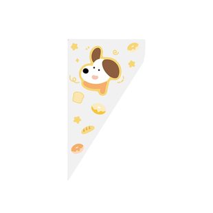 拜格裱花袋婴儿辅食宝宝溶豆挤奶油蛋糕加厚食品级一次性烘焙工具