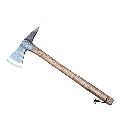 高碳钢破拆斧户外多功能尖斧