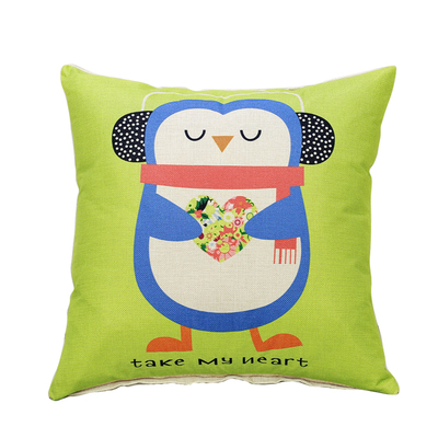 可爱风磨毛客厅卧室汽车靠垫抱枕