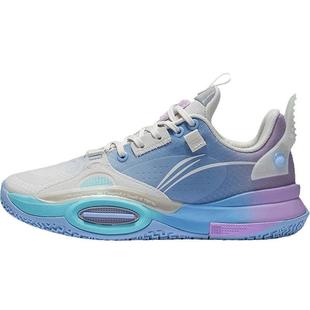 李宁童鞋全城10篮球鞋男中大童韦德透气球鞋学生减震实战运动鞋男