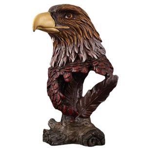 鹰首彩铜老鹰摆件大展宏图大鹏展翅壮志雄心客厅办公室工艺品礼品