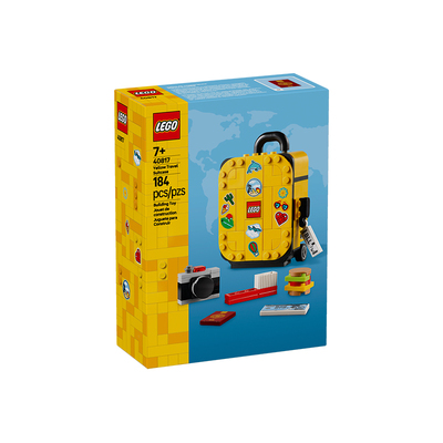 【自营】LEGO乐高积木40817黄色旅行箱拼装益智玩具儿童生日礼物