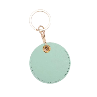 门禁卡卡套4厘米圆形长方形皮质高级防丢手机挂件4.5cm保护套皮套