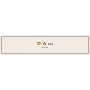 现代简约餐边柜保护垫防水防油防烫可裁剪电视柜桌垫酒柜台面垫子