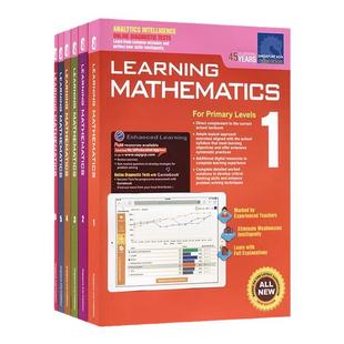 SAP Learning Mathematics 学习数学练习册 1-6年级 6-12岁 新加坡小学数学教辅 英文原版进口图书