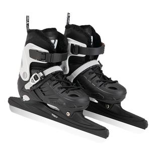 VOKY可调伸缩男女初学成人专业保暖溜冰滑冰鞋球刀速滑刀考试专用