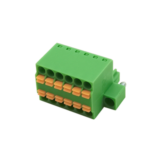 3.5mm凤凰双层弹簧PCB插拔式接线端子排YN2EDGKDHM/TFMC 1,5-STF