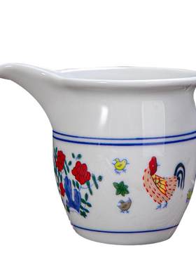 斗彩鸡缸茶杯斗彩鸡缸盖碗茶具
