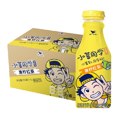统一小茗同学青柠红茶清爽不甜腻