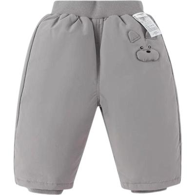 巴拉巴拉宝宝羽绒裤婴儿裤子秋冬款童装男童女童保暖棉裤儿童长裤