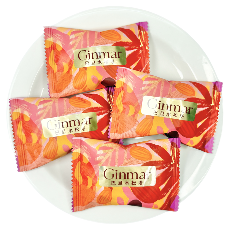 GINMAR金玛巴旦木松塔结婚喜糖喜饼坚果茶点小吃休闲优质零食散装