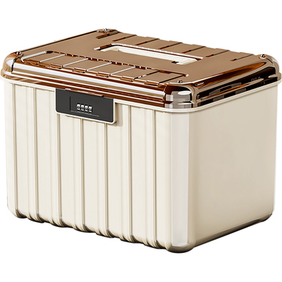 手提四位带锁的密码收纳箱