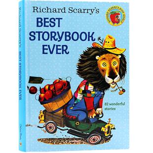 英文原版绘本Richard Scarry’s Best Storybook Ever 图画故事书 给孩子82个好故事 Richard Scarry 理查德斯凯瑞棒棒的故事集