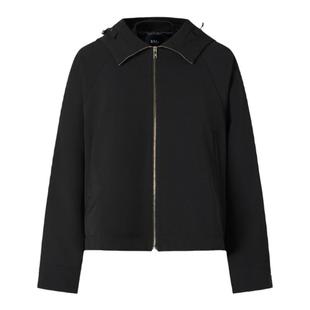 IMM尹默春设计师设计双层斜纹面料廓形短夹克外套女