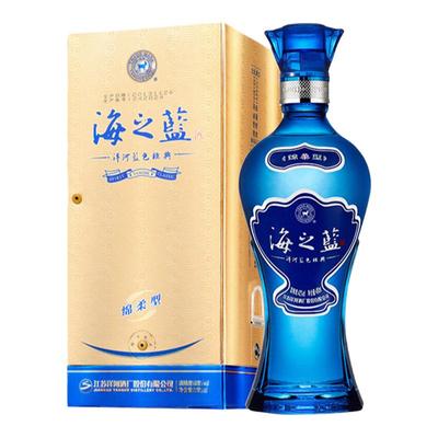洋河海之蓝42度375ml单瓶白酒