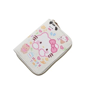 可爱卡通卡包女大容量多卡位驾驶证件收纳包零钱包凯蒂猫卡片超薄