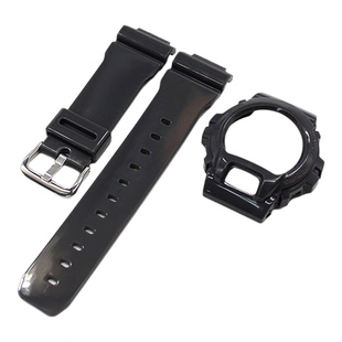 适配卡西欧亮面表带表壳DW-6900/6600/6930外壳树脂G-shock配件