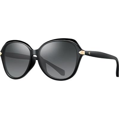 派丽蒙墨镜防晒太阳镜2026夏大框复古偏光可配近视防晒女款71404