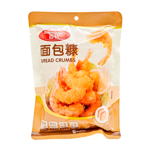 百钻面包糠100g*1袋3袋炸鸡排裹粉面包屑雪花油炸香蕉白面包糠包