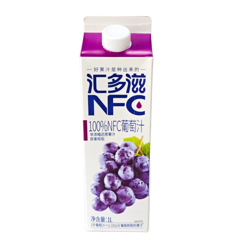 汇多滋nfc果汁100%苹果汁葡萄汁芒果汁黄桃汁纯果汁饮料