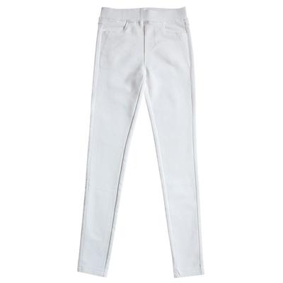 弹力显瘦外穿打底裤女夏季白色新款春秋薄款高腰紧身小脚黑色裤子