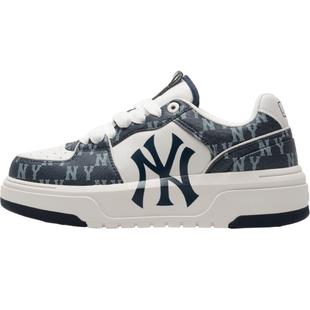 【自营】MLB男鞋女鞋情侣鞋子复古老花休闲板鞋运动鞋3ASXCLD4N