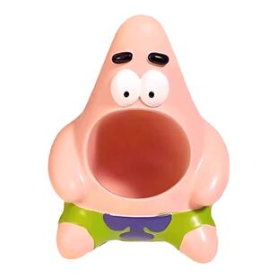 派大星摆件收纳笔筒大容量卡通收纳桌面摆件装饰品客厅书房小摆件