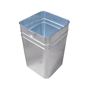 垃圾桶内胆果皮桶内桶小桶配件镀锌铁皮桶内胆圆形方形不锈钢定制