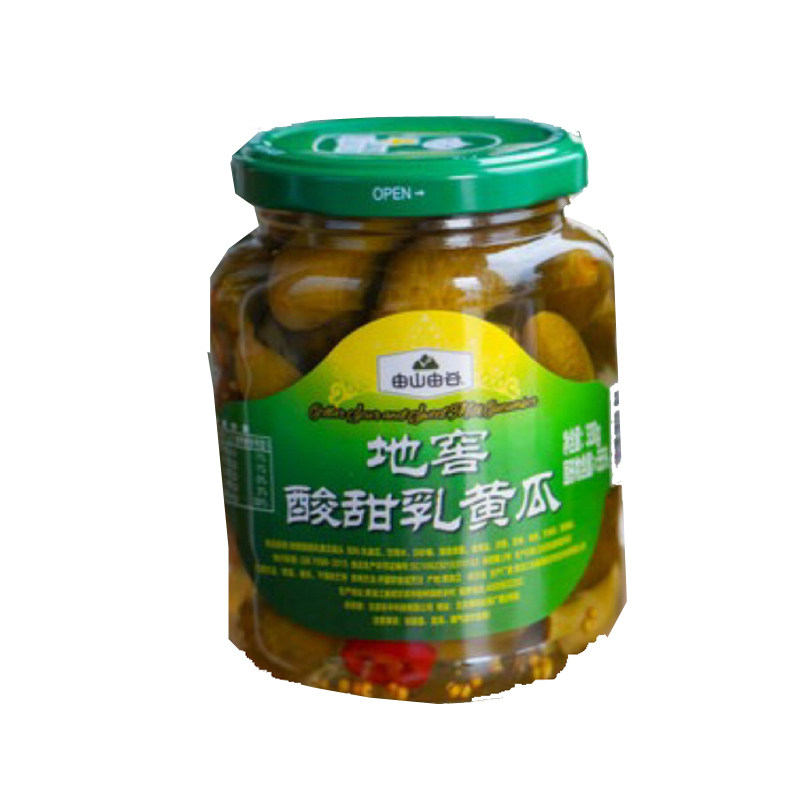 【2罐】由山由谷地窖酸甜乳黄瓜清爽酸脆爽解佐餐腻即食特色美食