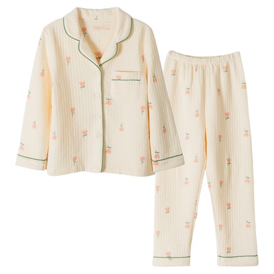 女童公主秋冬新款高颜值家居服