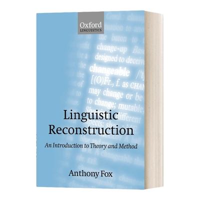 英文原版 Linguistic Reconstruction 语言重构 英文版 进口英语原版书籍