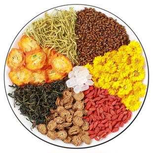 菊花枸杞决明子茶金银花正品茶包护男女养生肝火旺盛清泡水热茶叶