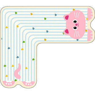 L型浴室地垫卫生间吸水脚垫L硅藻泥防滑垫厕所门口地毯家用脚踏垫