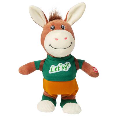 儿童会唱歌走路的小毛驴毛绒公仔