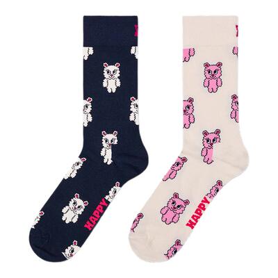 【2026新款】Happy Socks潮牌可爱甜美袜子呆萌小羊个性中筒袜