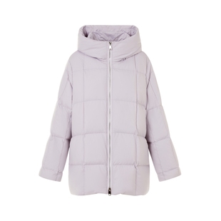【北纬45度白鹅绒】朗姿/LIME莱茵简约连帽基础彩色多巴胺羽绒服