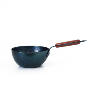 触造 沙比利木柄奶锅无涂层宝宝辅食锅不粘锅家用泡面锅