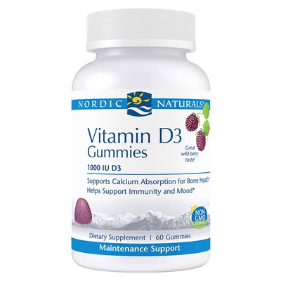 挪威小鱼维生素D3软糖1000iu