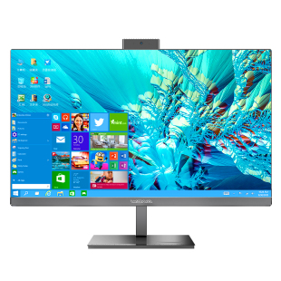 新款24/27英寸手写触摸屏一体机电脑酷睿i3i5i7独显高配家用办公商务设计电竞LOL吃鸡游戏台式电脑一体机全套