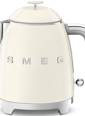 SMEG/斯麦格 KLF05迷你电水壶家用复古双层保温电热水壶0.8L礼物