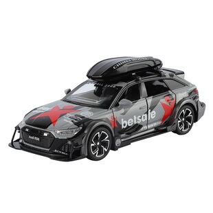 奥迪RS6车模仿真改装跑车儿童玩具合金小汽车模型赛车男孩玩具车