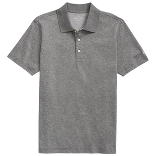 Brooks Brothers/布克兄弟男士春夏款纯棉纯色三粒扣简约polo衫
