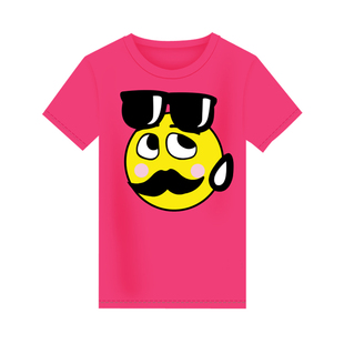 爱情公寓同款T恤曾小贤墨镜创意陈赫明星长袖魔术贴表情短袖衣服