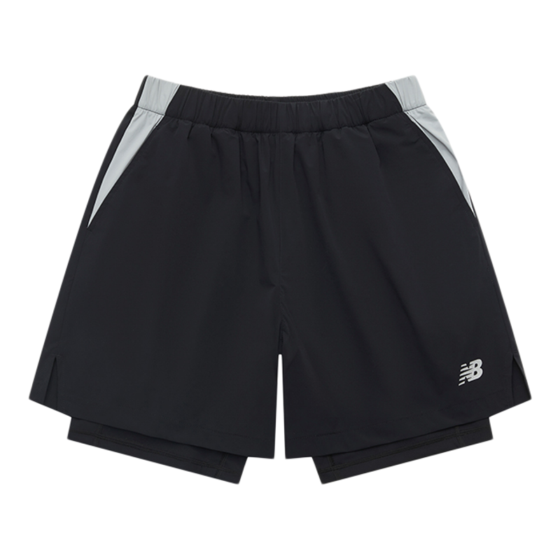 New Balance/NB正品夏季新款男子户外休闲运动短裤NVE25121-BK