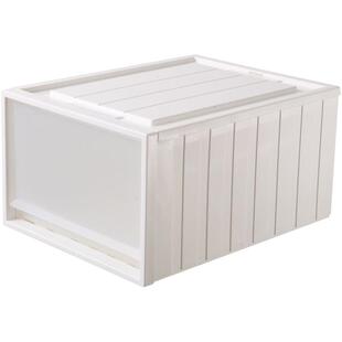 抽屉式收纳箱家用衣服衣物收纳柜玩具整理储物柜子塑料衣柜收纳盒