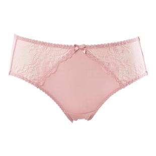 【5折】列维斯蕾丝安莉芳内裤女棉质底裆舒适中腰三角裤