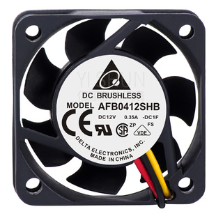 亿顺盛4015AFB0412SHB直流DC12V 0.35A大风量电源小型4CM散热风扇