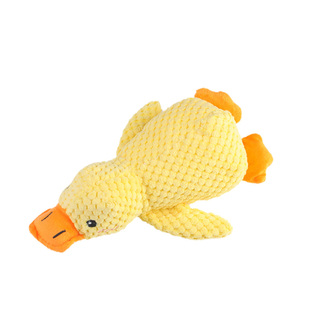 猫玩具耐咬磨牙响纸发声小猫毛绒猫薄荷玩具鸭宠物逗猫棒自嗨解闷