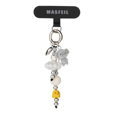 MASFEIL × 考拉小鸡手机挂链挂绳短款挂链绳子适用苹果16手机壳配件包包炫彩挂件挂饰超火防丢绳网红女吊坠
