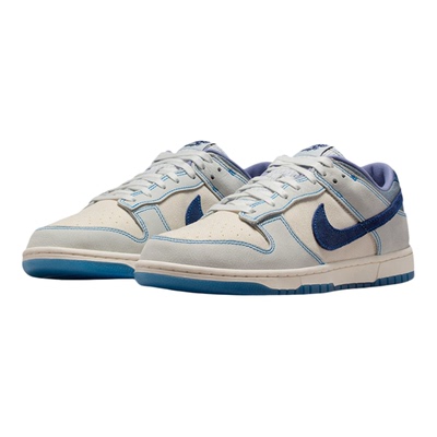 耐克男鞋蓝白撞色舒适帆布板鞋